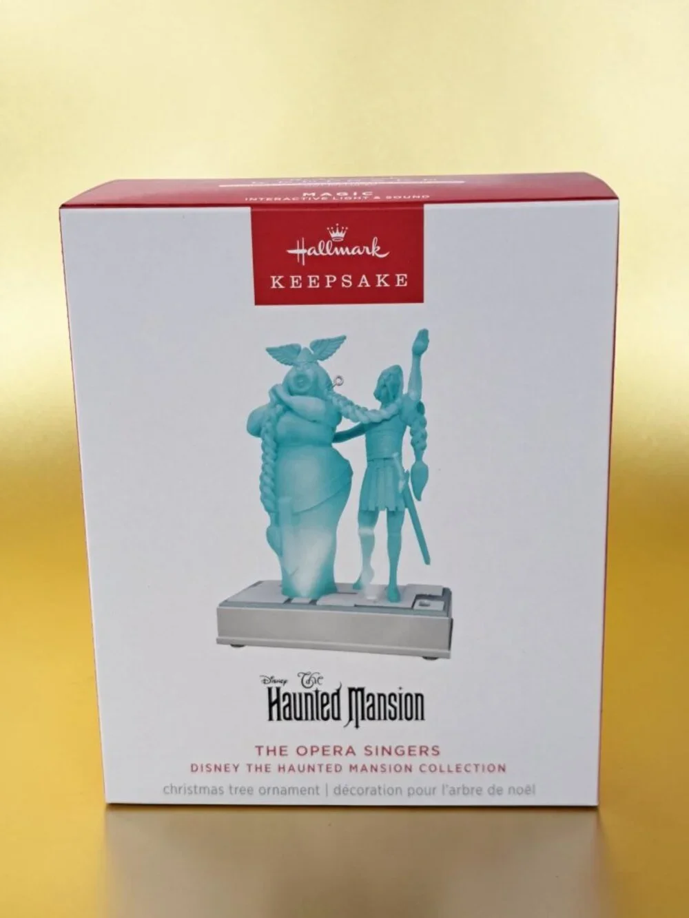 NWT Hallmark Disney Keepsake Haunted Mansion The Opera Singers ornament